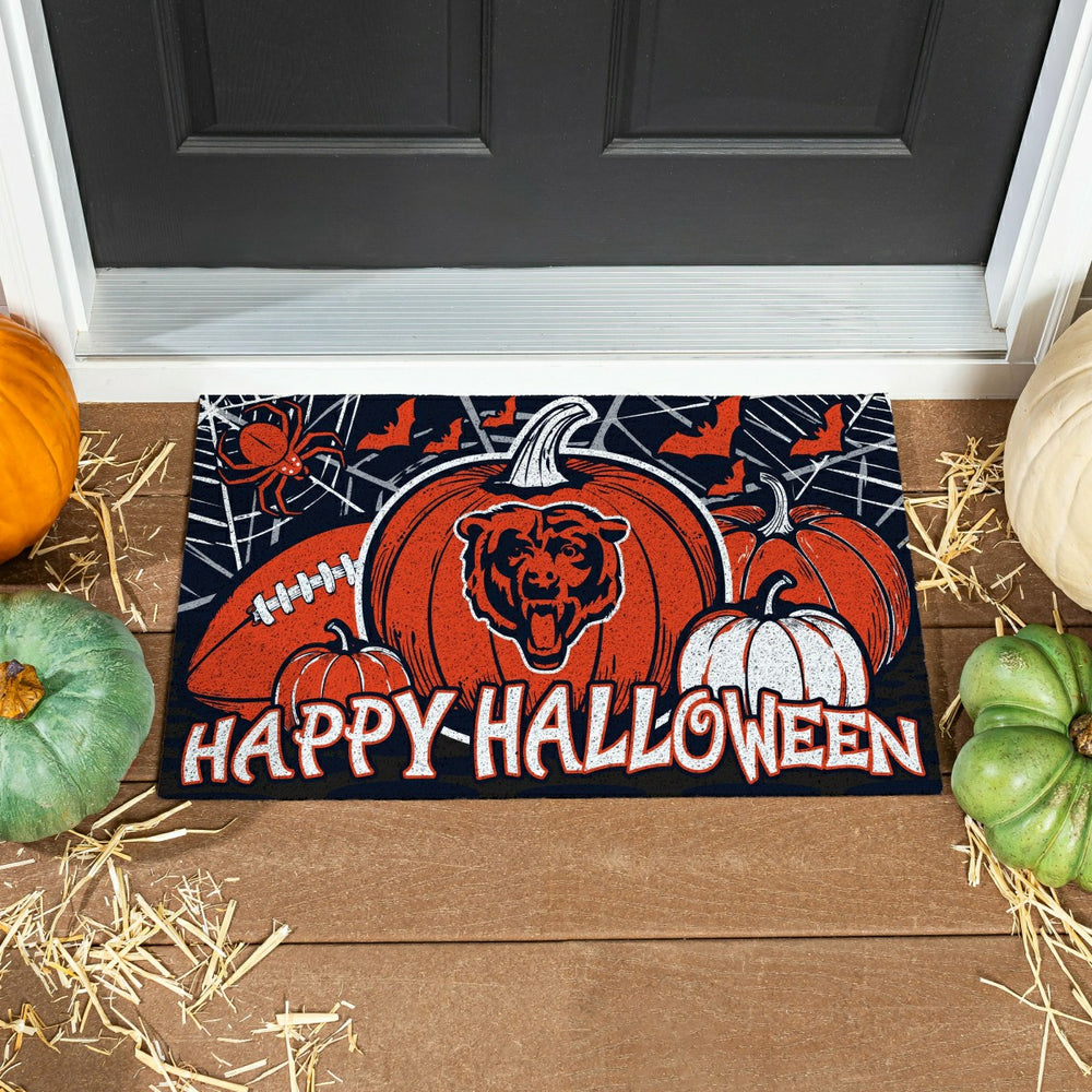 Chicago Bears Halloween PVC Mat, 28"x16", NFL