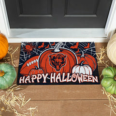 Chicago Bears Halloween PVC Mat, 28"x16", NFL