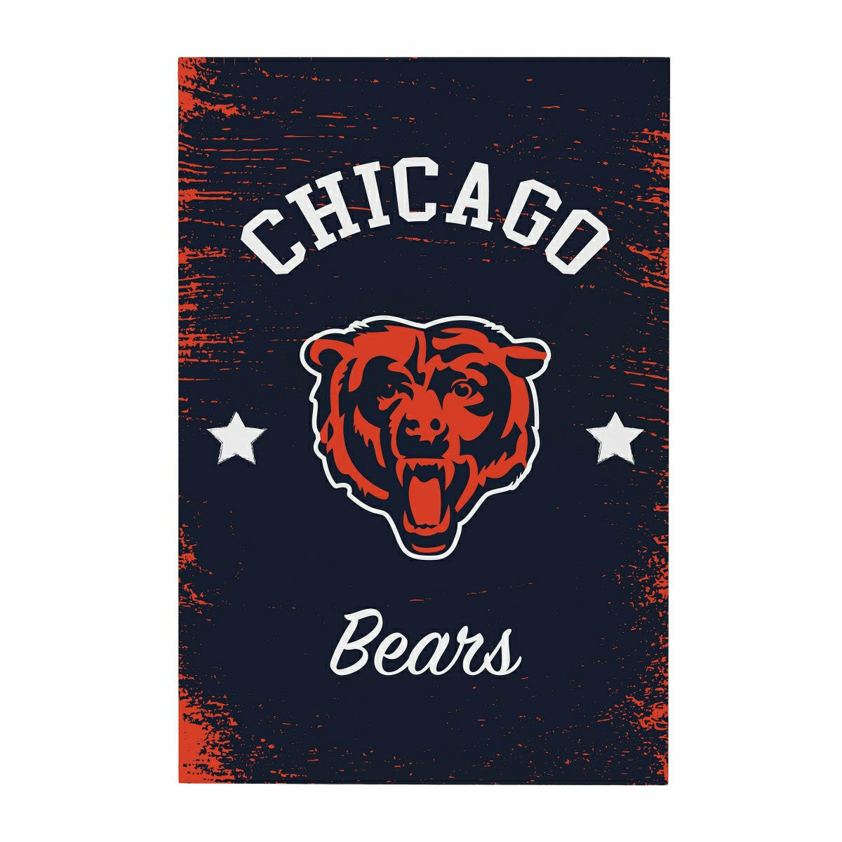 Chicago Bears Wood Wall Sign, 16x24, NFL, Home