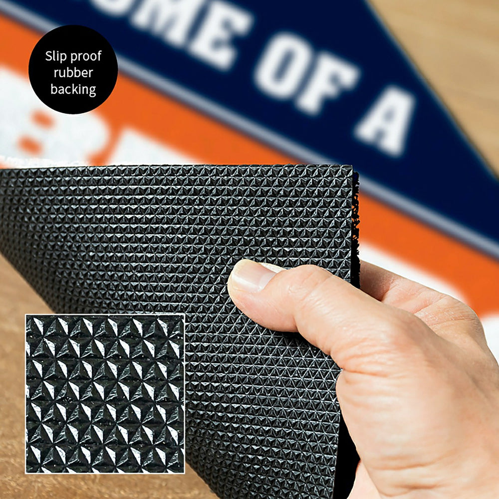 Chicago Bears, PVC Mat COLOR, Home of a Fan, NFL