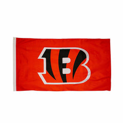 Cincinnati Bengals Single Sided Flag with 2 Grommets, 3'x5', NFL, Home