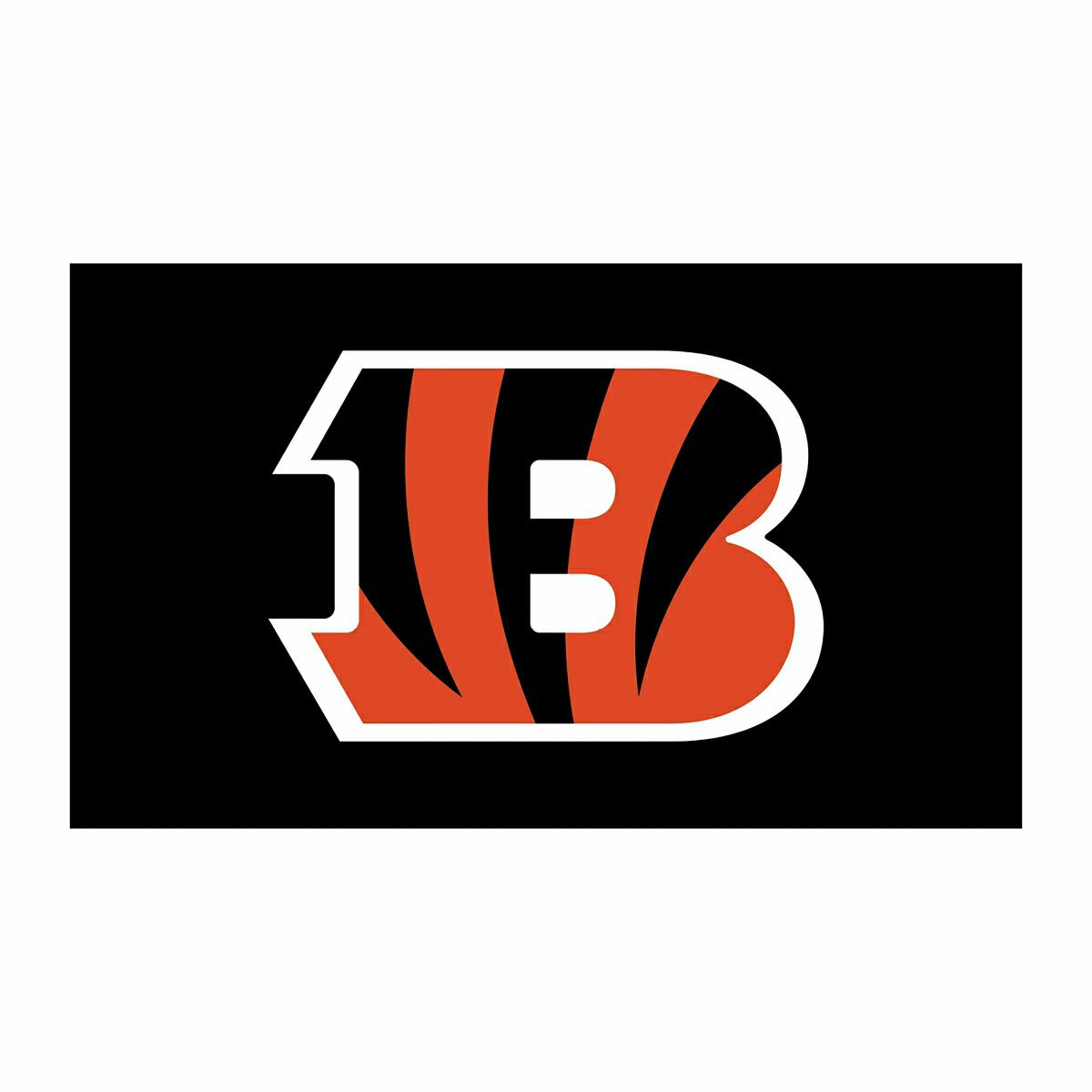 Full Color PVC Mat, 16" x 28", Cincinnati Bengals, NFL