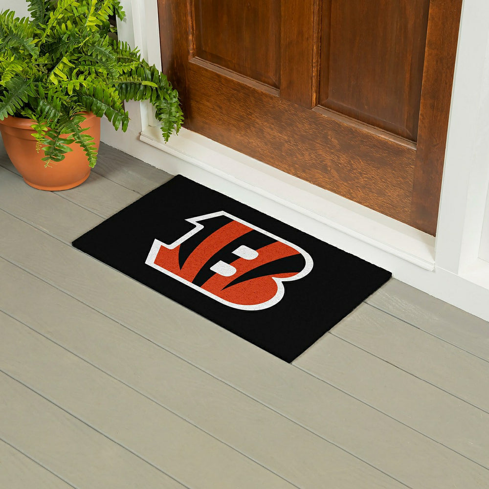 Full Color PVC Mat, 16" x 28", Cincinnati Bengals, NFL