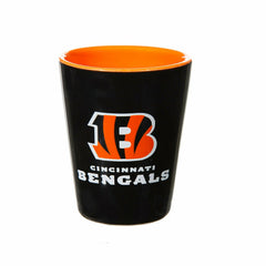 Cincinnati Bengals 4-Piece Ceramic and Glass 2oz. Shot Glass Set, NFL, Home