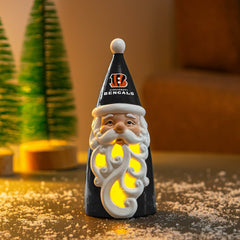 Cincinnati Bengals Santa LED Statuary, 8", NFL, Home