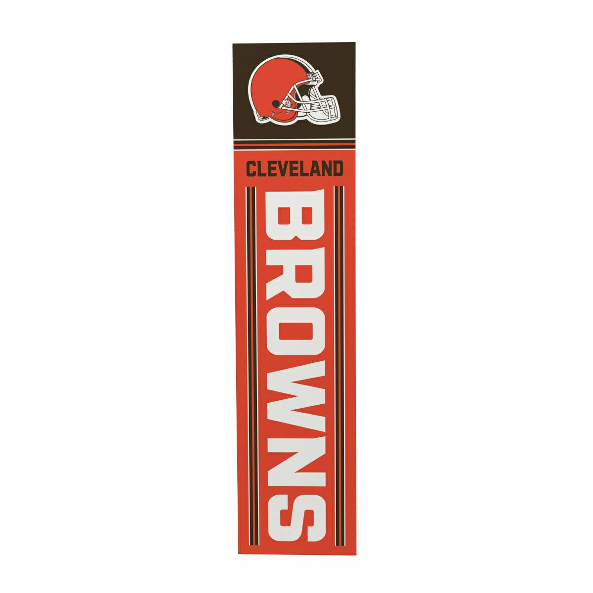 Cleveland Browns Fall Seasonal Double Sided Large Leaner, 46", NFL, Home