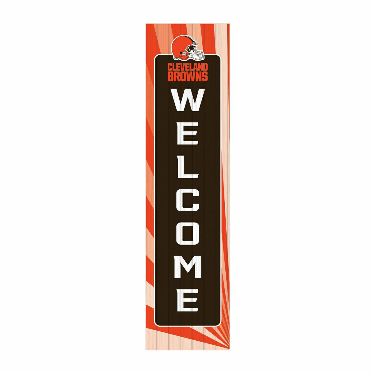 Cleveland Browns Summer Seasonal Single Sided Large Leaner, 46", NFL, Home