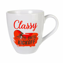 Cleveland Browns, Ceramic Cup O'Java 17oz Gift Set, NFL