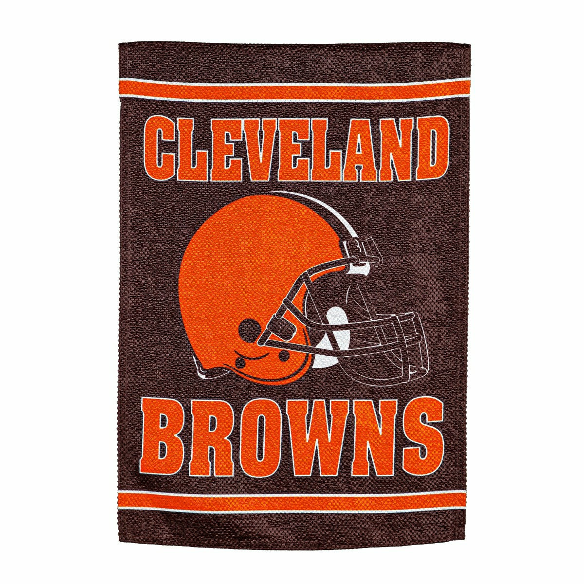 Cleveland Browns Embossed Suede House Flag, NFL, Home