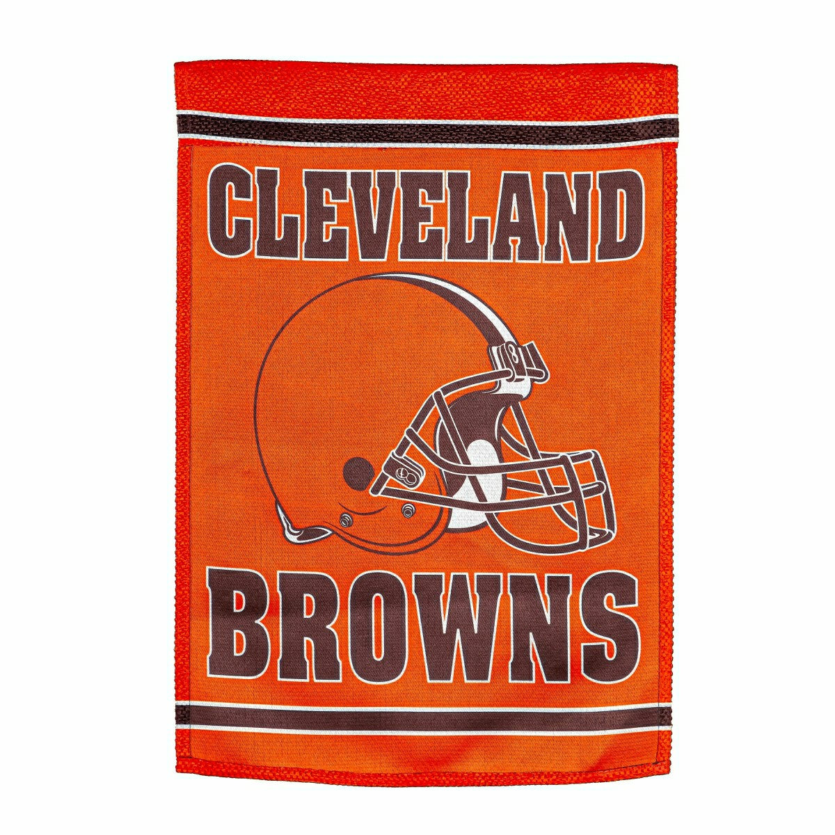 Cleveland Browns Embossed Suede House Flag, NFL, Home