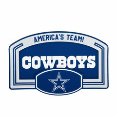 Dallas Cowboys USA Embossed Steel Wall Sign, 11" x 17", NFL, Home
