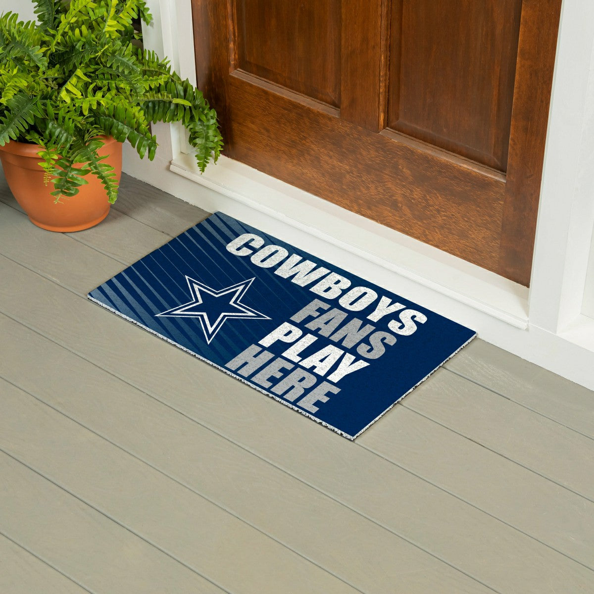 Dallas Cowboys Fan Mat, 28"x16", NFL