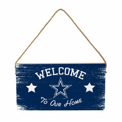 Dallas Cowboys Wood Wall Sign, 6x11, NFL, Home