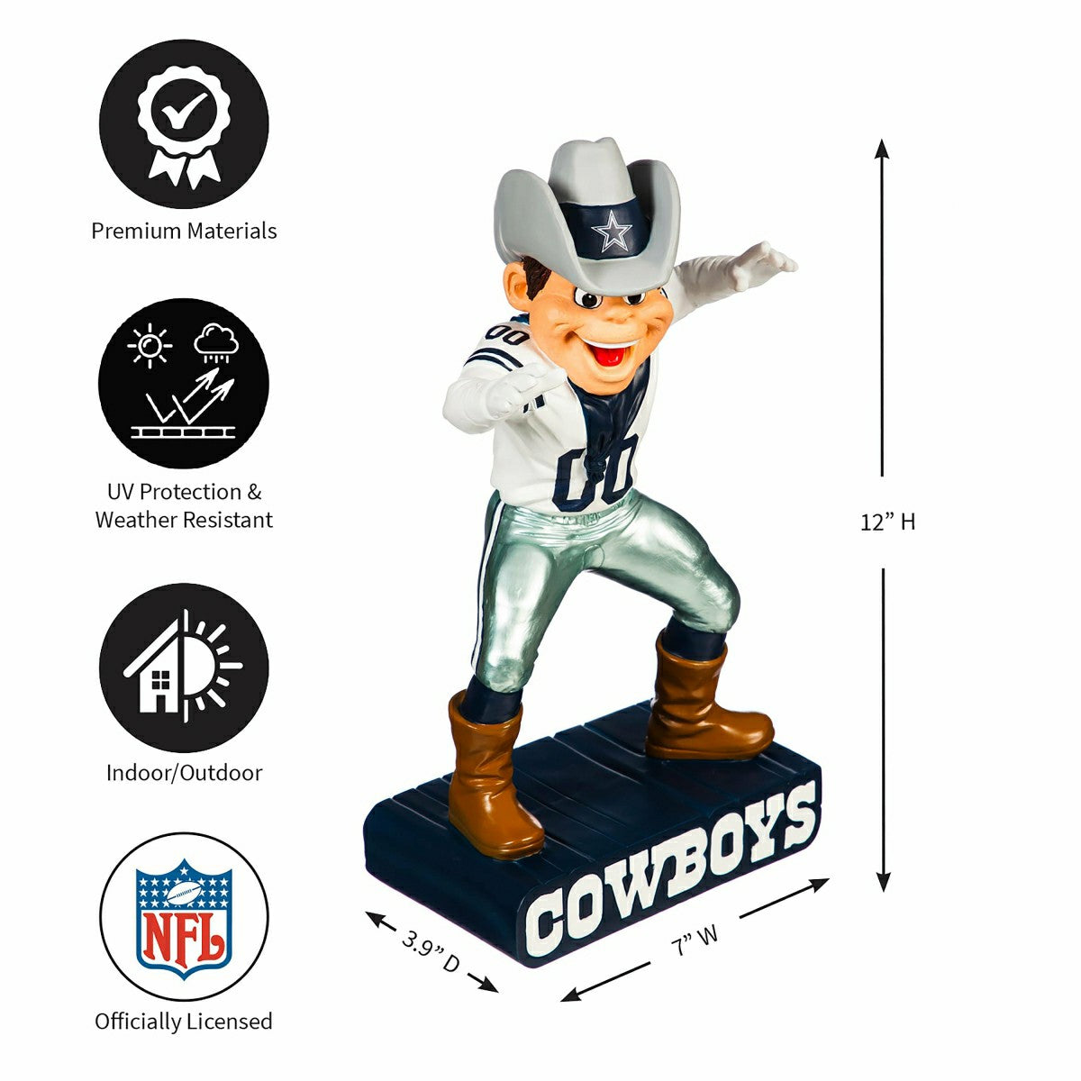 Dallas Cowboys Mascot Statue ,  MyEvergreen, NFL, Home