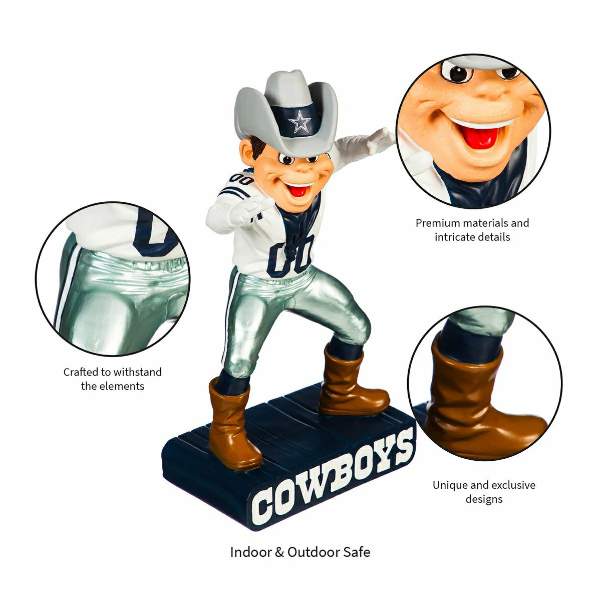 Dallas Cowboys Mascot Statue ,  MyEvergreen, NFL, Home