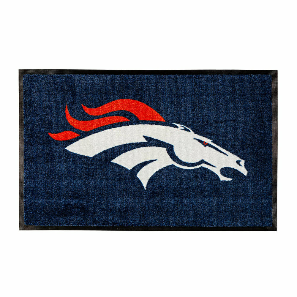 3'x5' Large USA Indoor Outdoor Entryway Mat, Denver Broncos, NFL