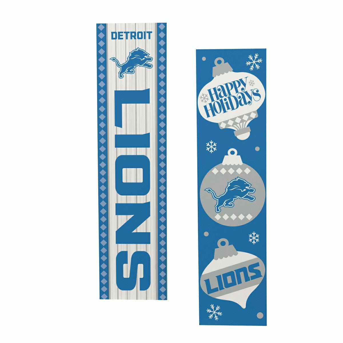Detroit Lions 47" Double Sided Leaner, Christmas, NFL, Home