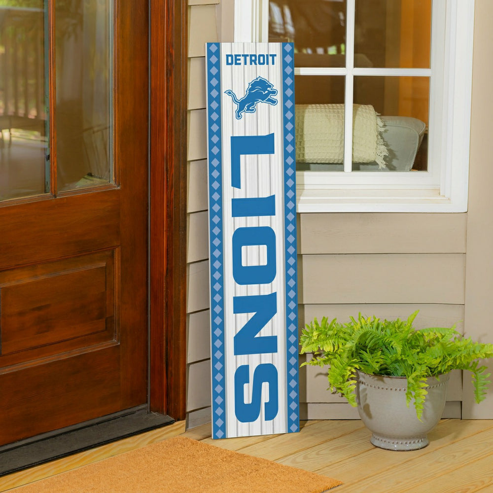Detroit Lions 47" Double Sided Leaner, Christmas, NFL, Home