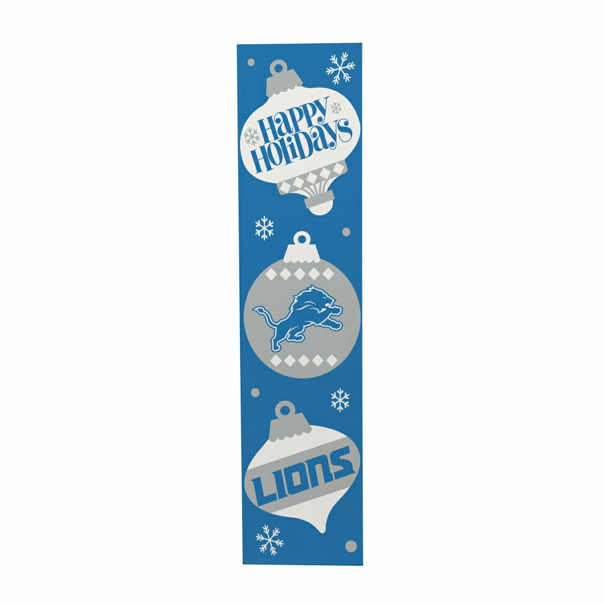 Detroit Lions 47" Double Sided Leaner, Christmas, NFL, Home