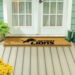 Detroit Lions Extra Large One Color Coir Mat, 60"x24", NFL