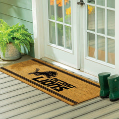 Detroit Lions Extra Large One Color Coir Mat, 60"x24", NFL