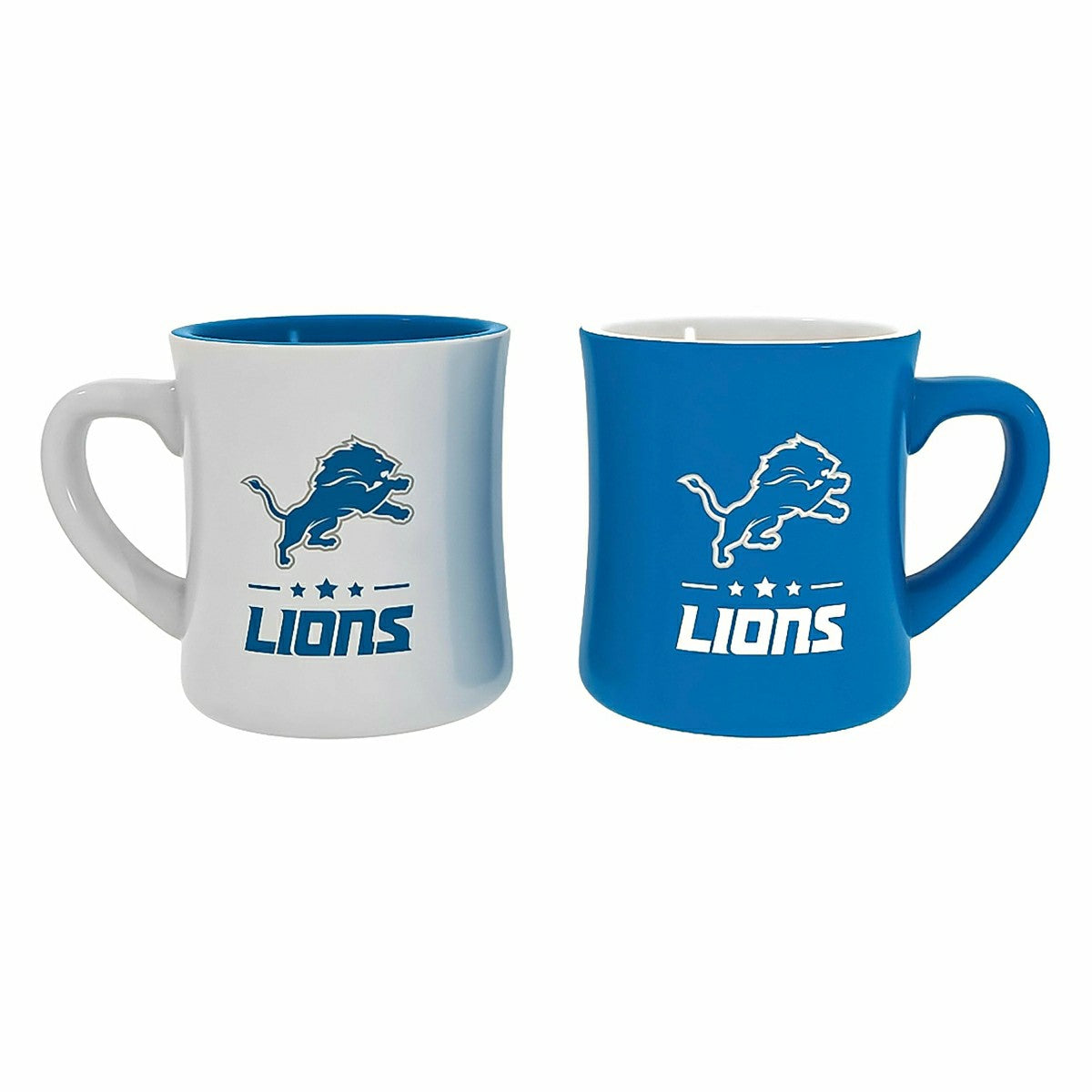 Detroit Lions 10oz Ceramic Cup Set, 2pc, NFL