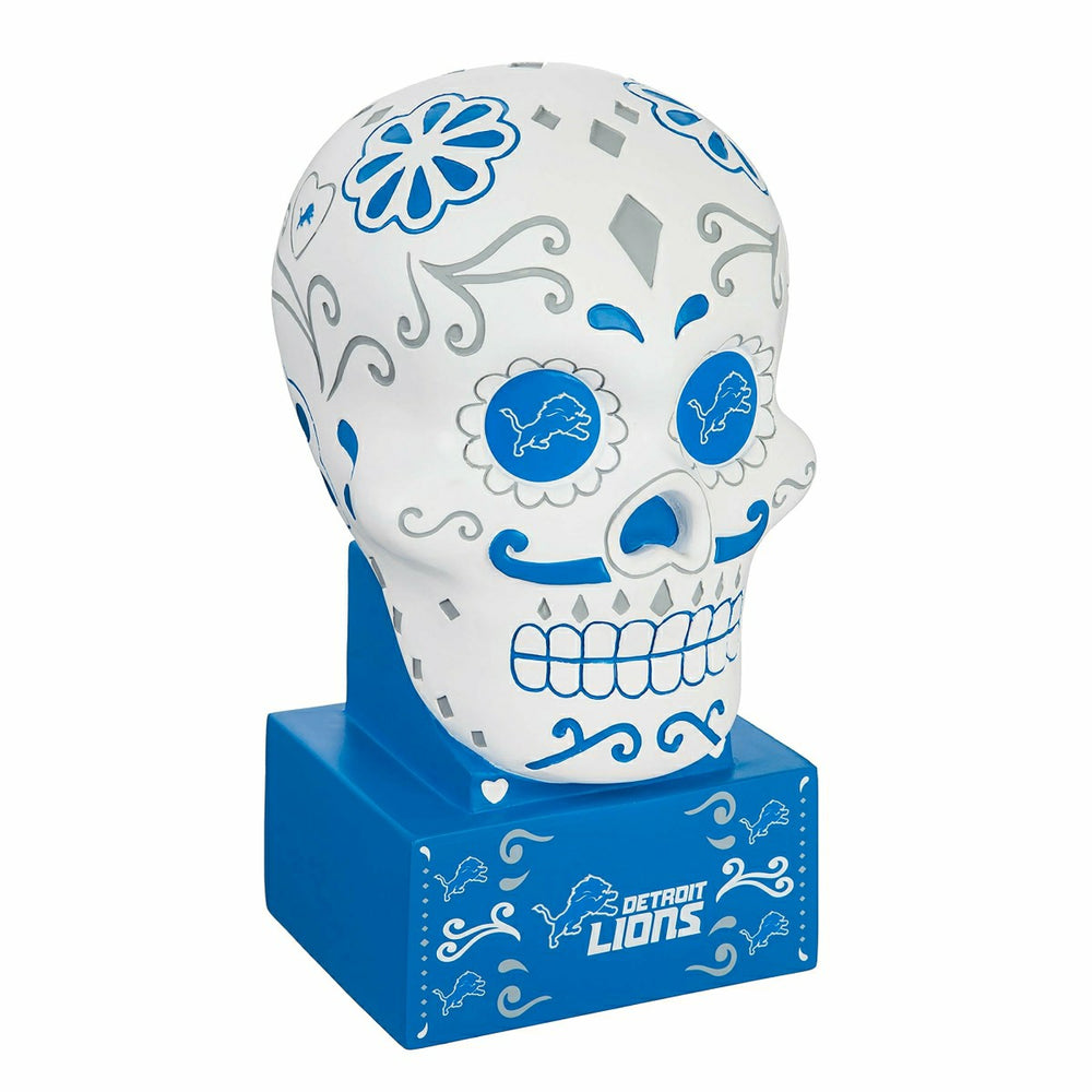 Detroit Lions Sugar Skull Statue, NFL