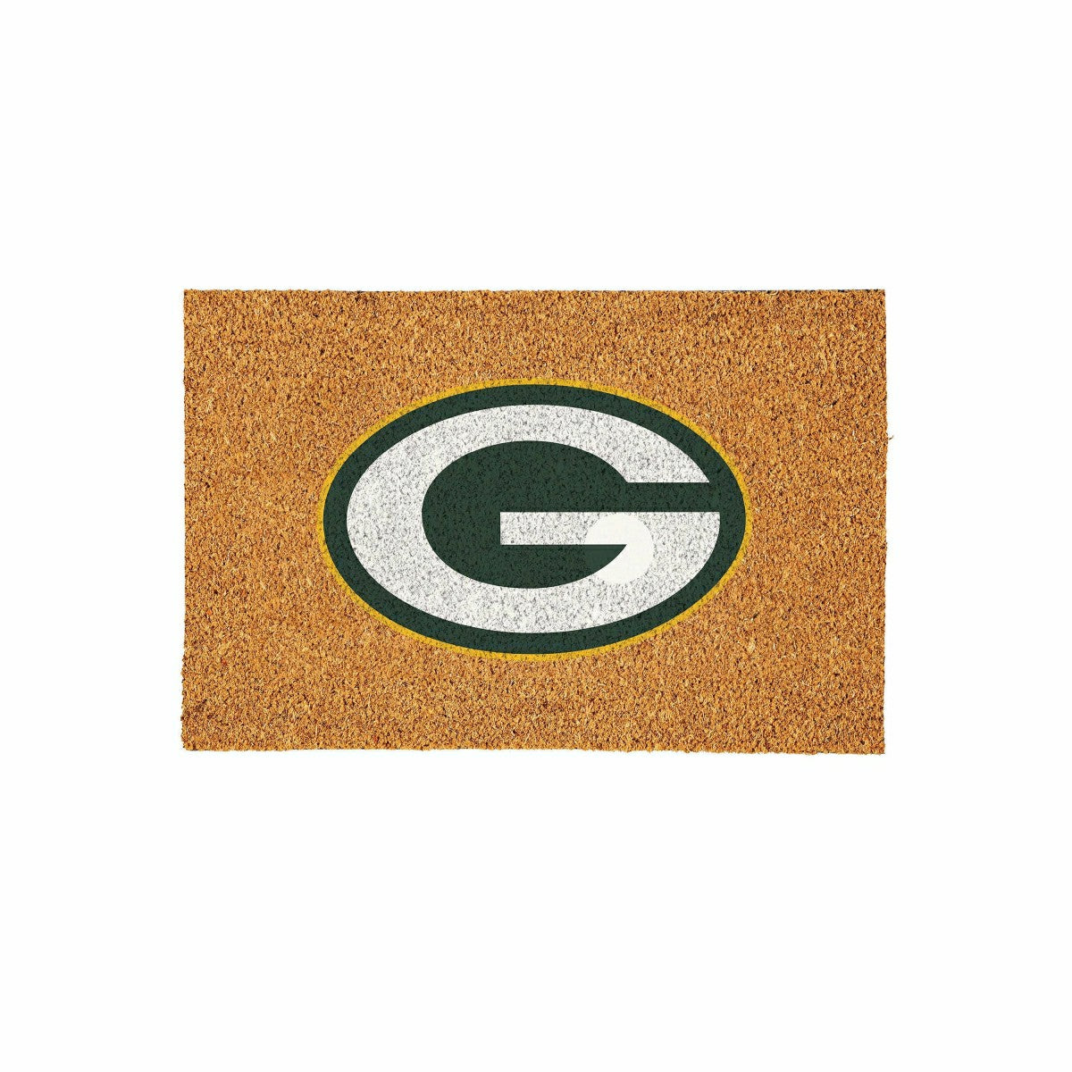Green Bay Packers Large Full Color Coir Mat, 36"x24", NFL