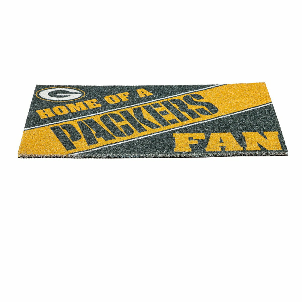 Green Bay Packers, PVC Mat COLOR, Home of a Fan, NFL