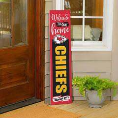 47" Double Sided Leaner, Kansas City Chiefs, Halloween, NFL, Home