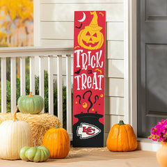 47" Double Sided Leaner, Kansas City Chiefs, Halloween, NFL, Home