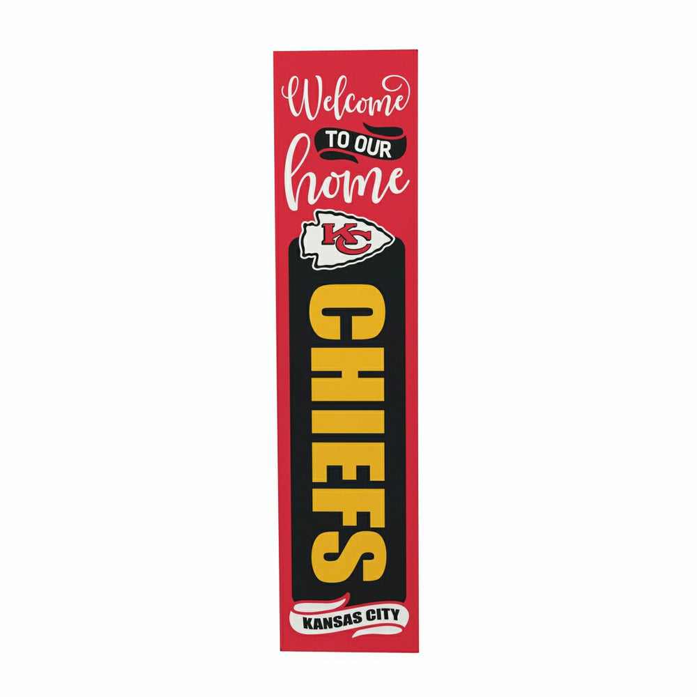 47" Double Sided Leaner, Kansas City Chiefs, Halloween, NFL, Home