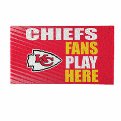 Kansas City Chiefs Fan Mat, 28"x16", NFL