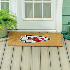 Kansas City Chiefs Large Full Color Coir Mat, 36"x24", NFL