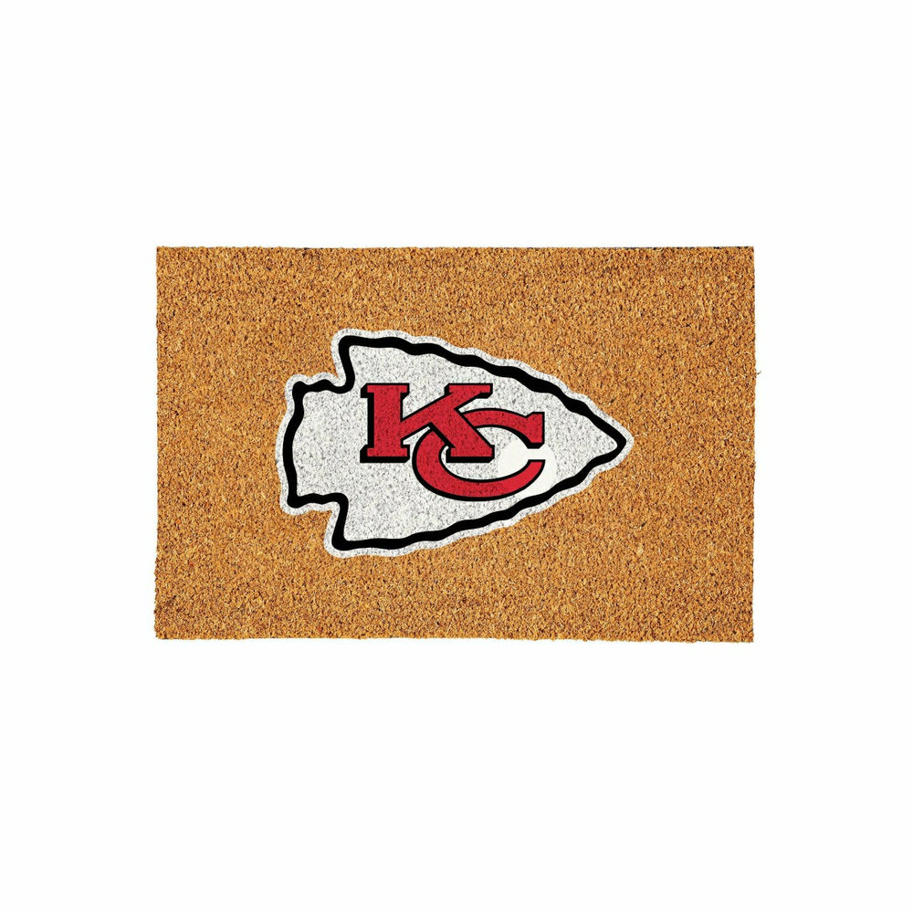 Kansas City Chiefs Large Full Color Coir Mat, 36"x24", NFL