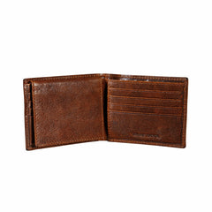 Los Angeles Rams, Embossed 100% Genuine Tumbled Leather Passcase Bi-Fo, NFL, Home