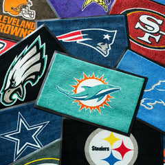 2'x3' USA Made Indoor/Outdoor Entryway Mat, Miami Dolphins, NFL