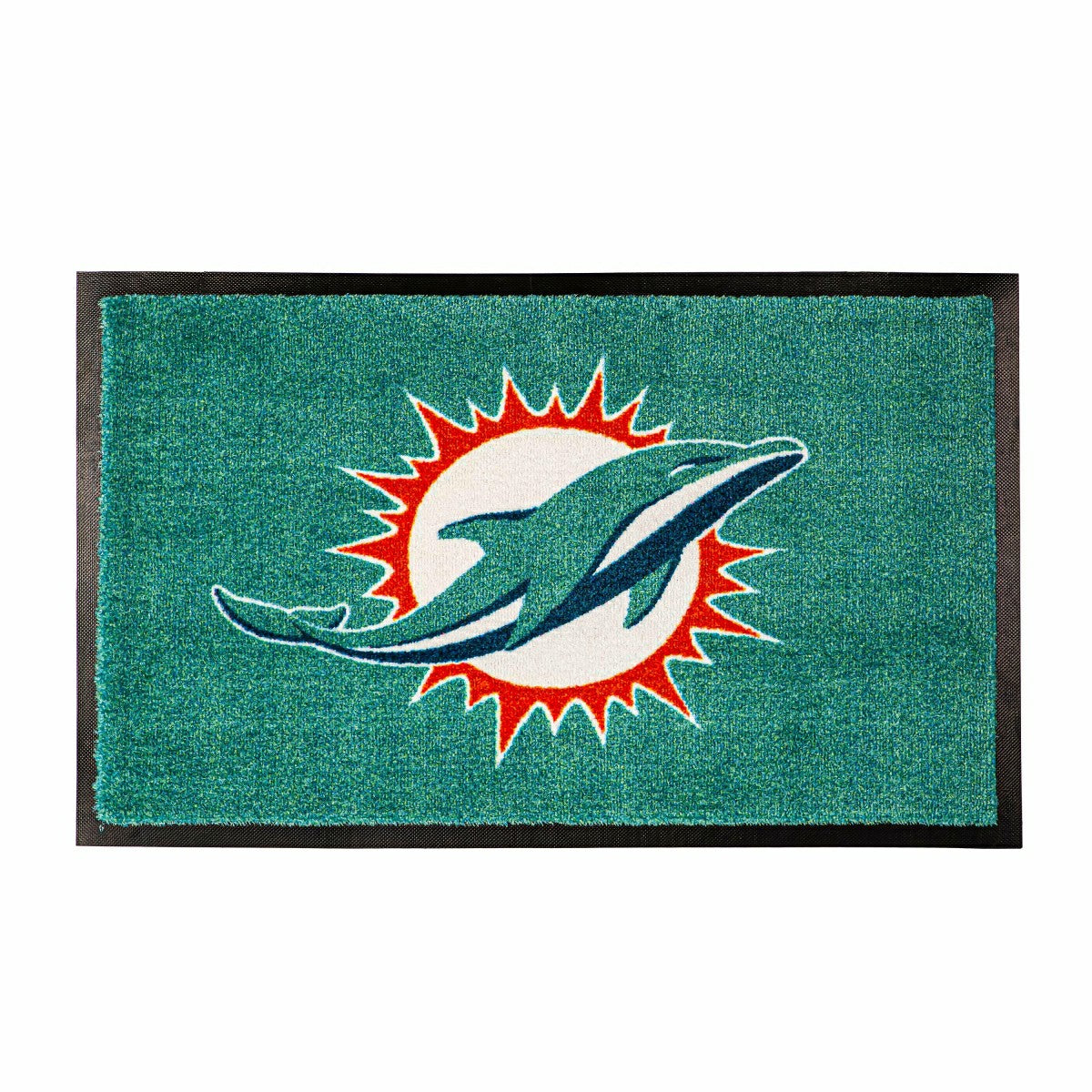 3'x5' Large USA Indoor Outdoor Entryway Mat, Miami Dolphins, NFL