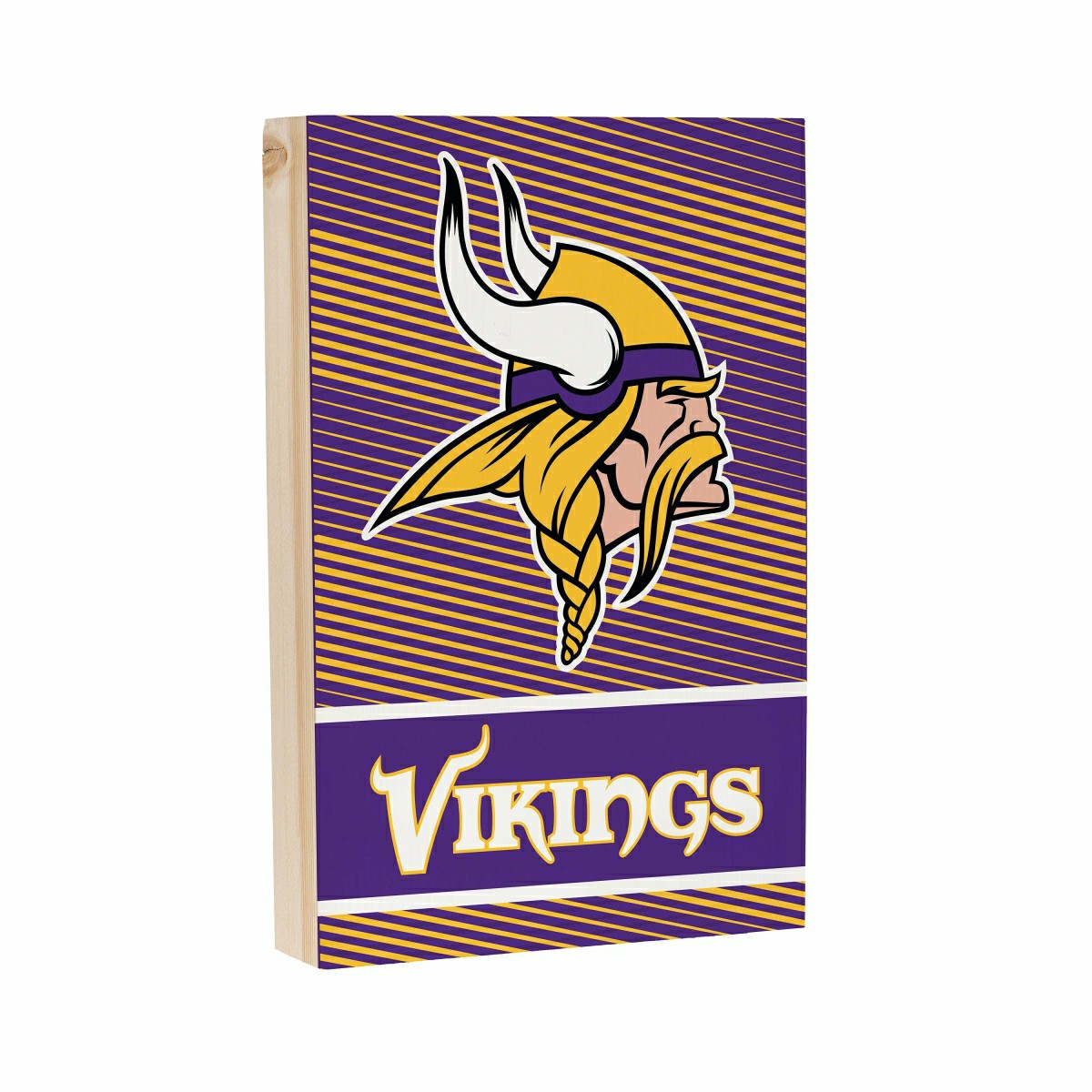 Minnesota Vikings Plock, Down Home Fans, 8x12, NFL, Home