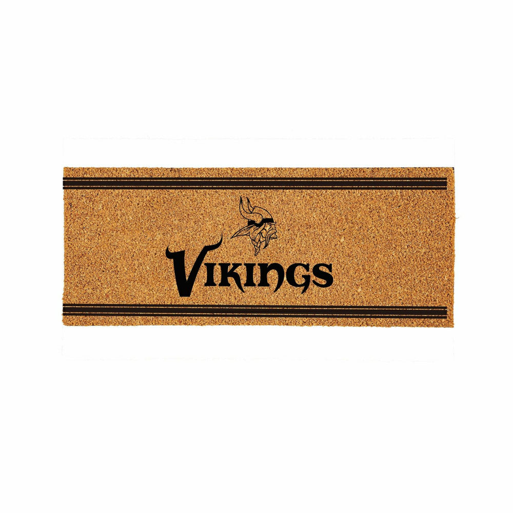 Minnesota Vikings Extra Large One Color Coir Mat, 60"x24", NFL