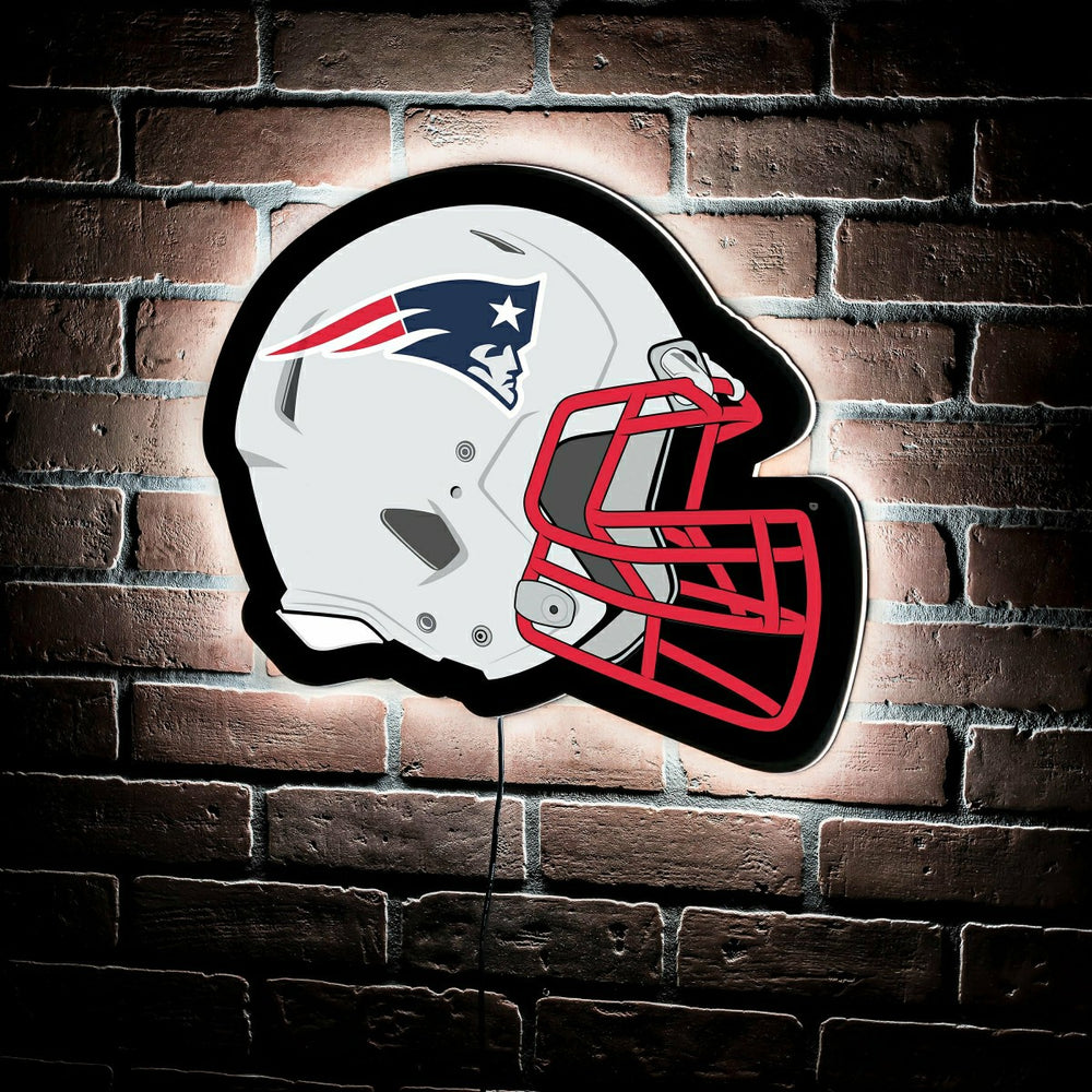 LED Wall Decor, Helmet, New England Patriots, NFL, Home