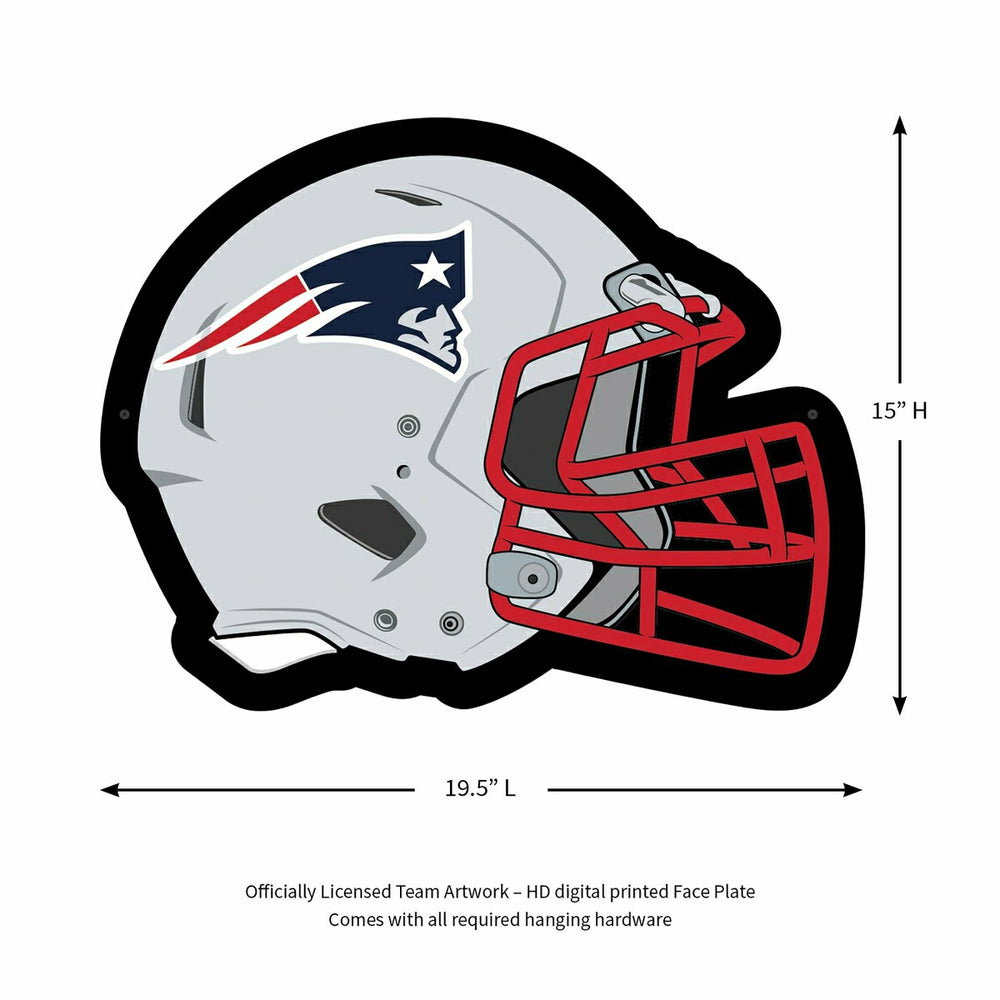 LED Wall Decor, Helmet, New England Patriots, NFL, Home