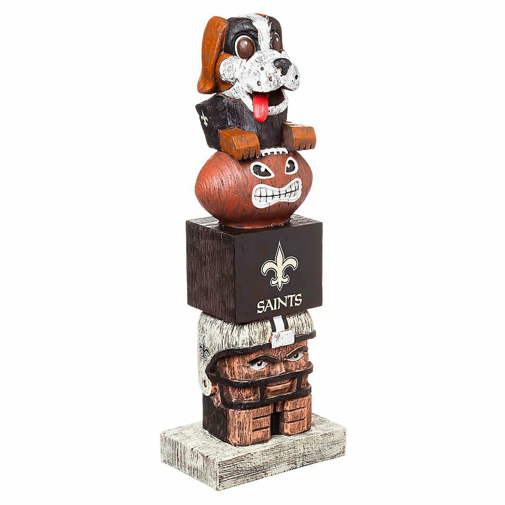 New Orleans Saints Tiki Team Totem Garden Statue, NFL, Home