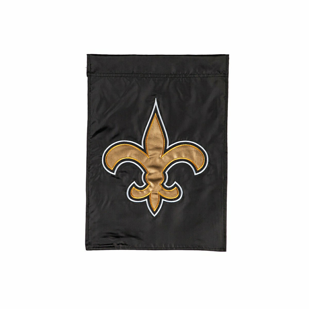 New Orleans Saints Applique Garden Flag, NFL, Home