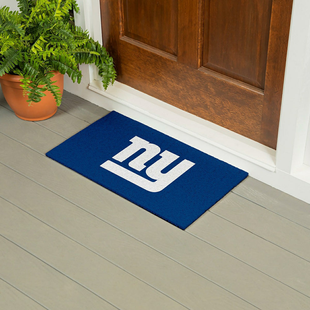Full Color PVC Mat, 16" x 28", New York Giants, NFL