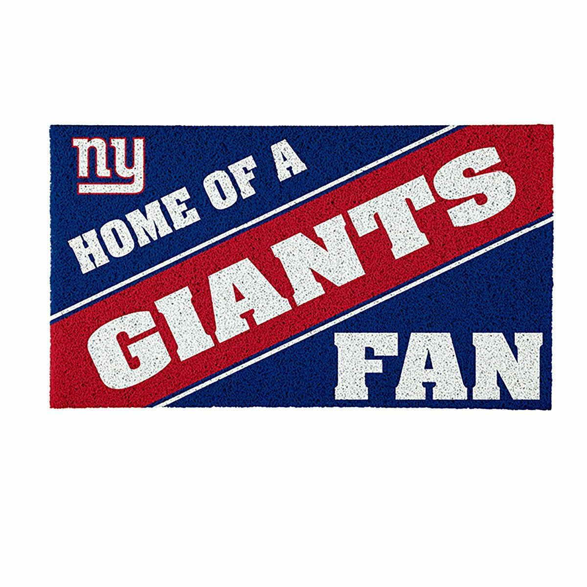 New York Giants, PVC Mat COLOR, Home of a Fan, NFL