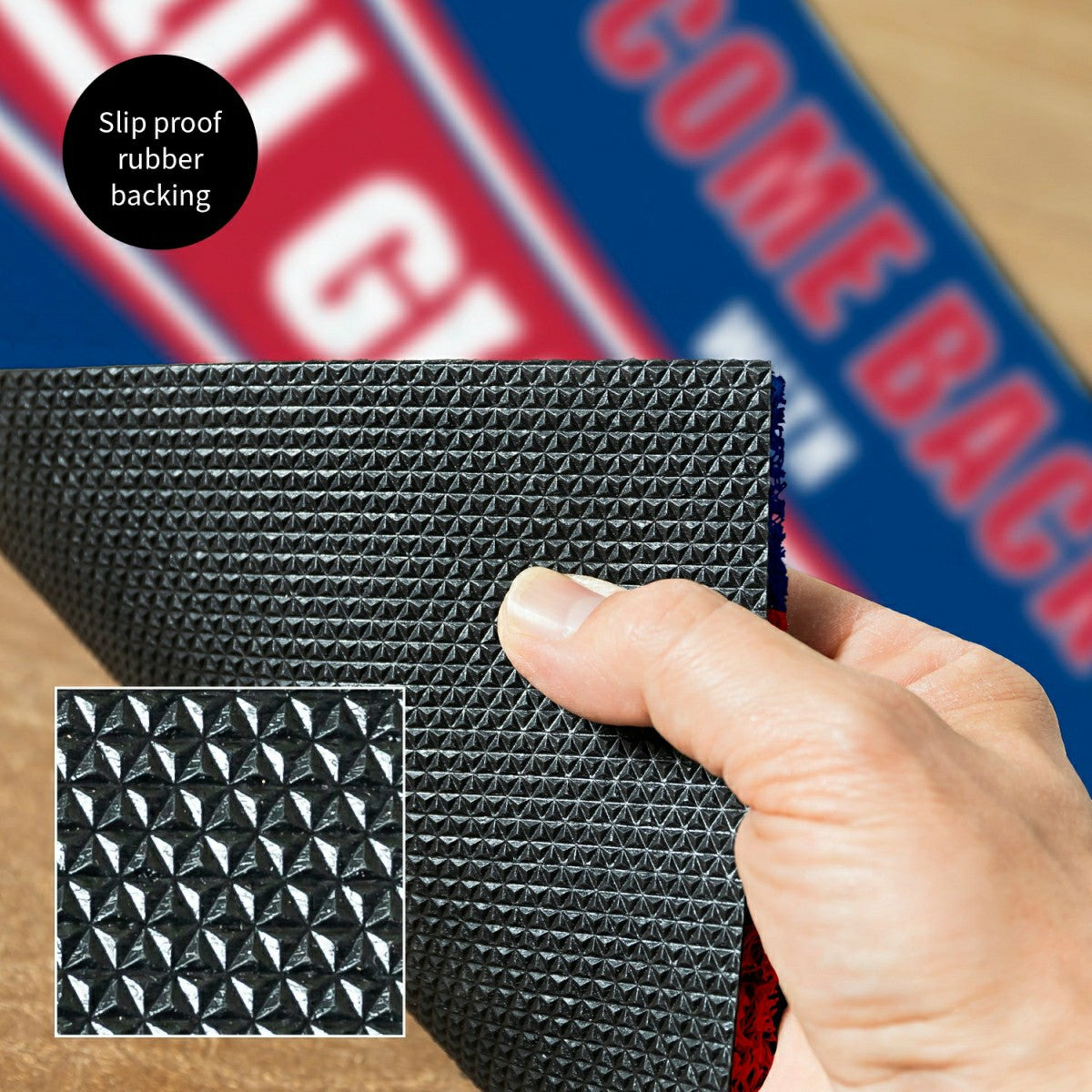 28" x 16" PVC Trapper Mat, Come Back with Tickets, New York Giants, NFL