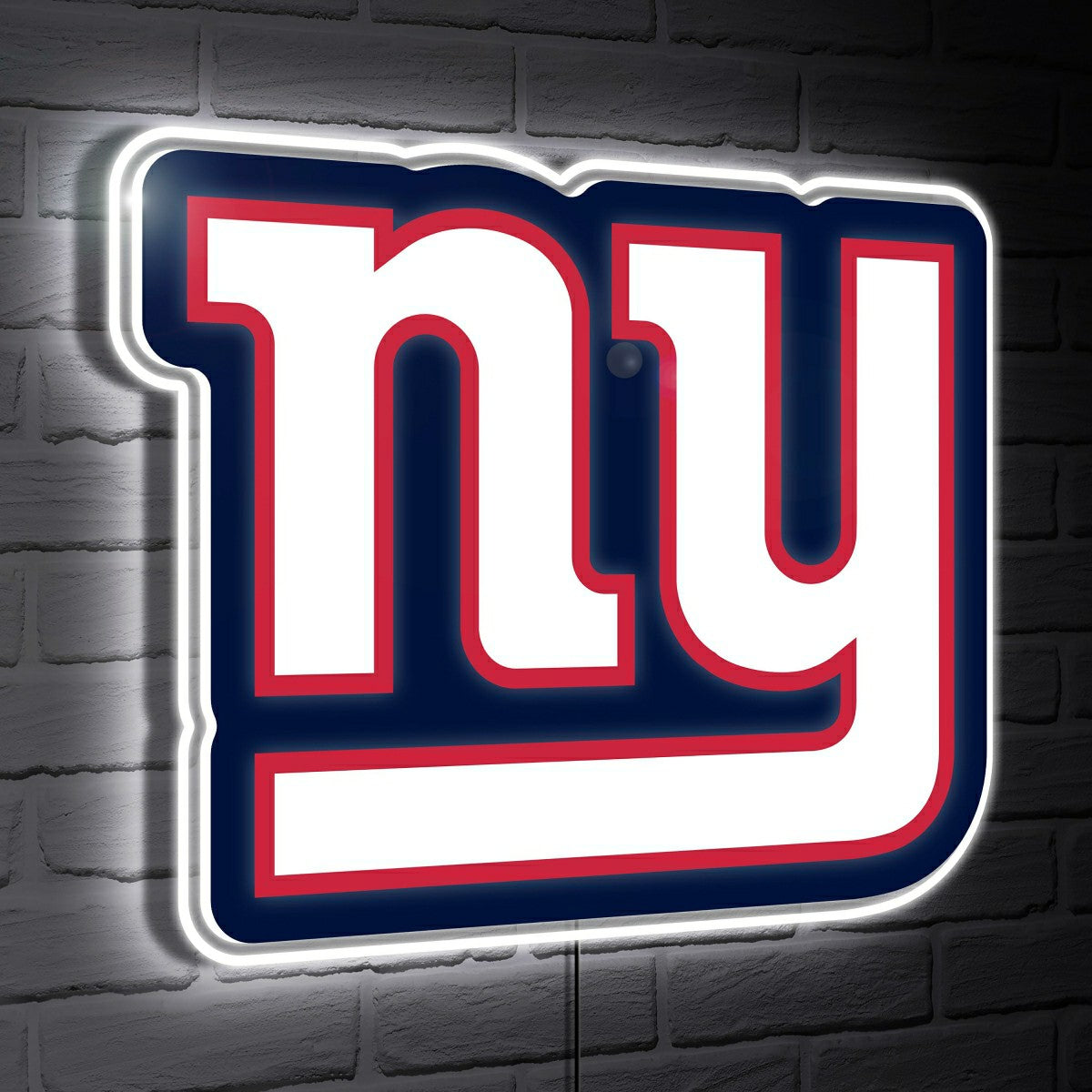New York Giants LED Wall Decor, Glazelite, Logo, NFL, Home