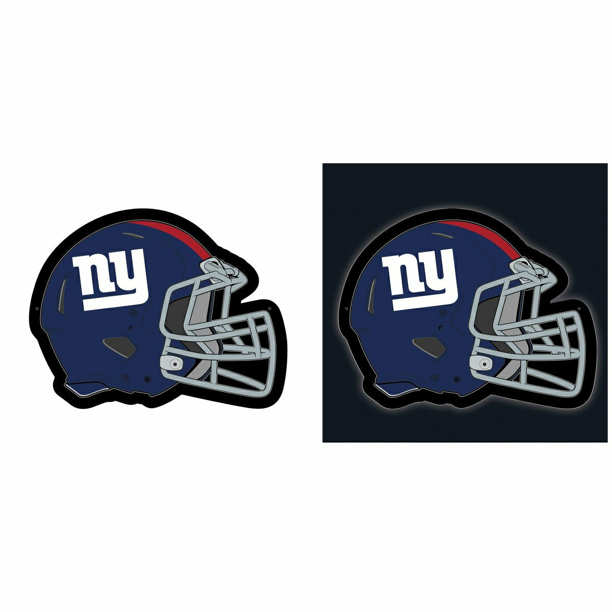 LED Wall Decor, Helmet, New York Giants, NFL, Home