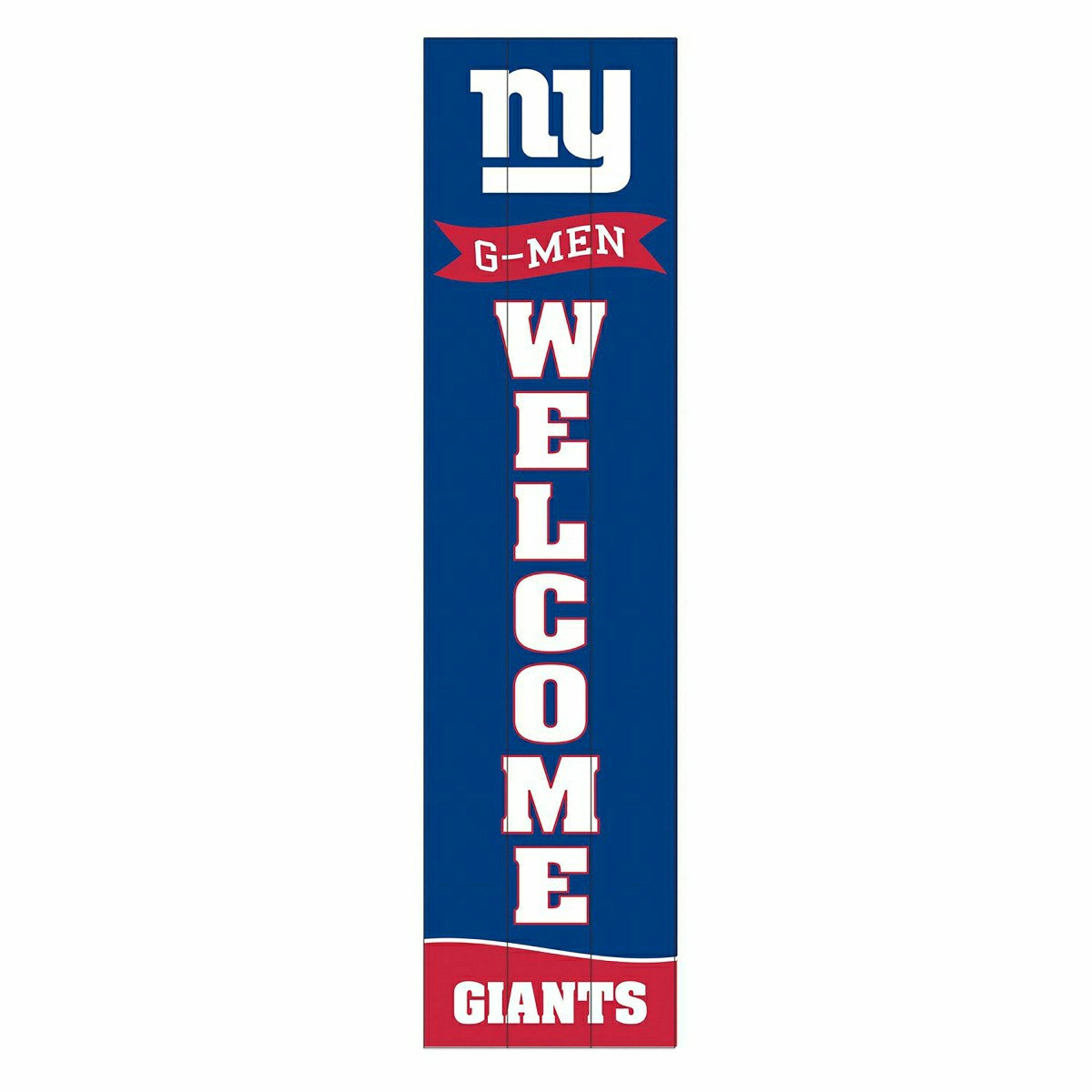 New York Giants Large Single Sided Leaner, 46", NFL, Home